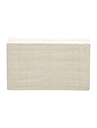 Nancy Gonzalez Crocodile Clutch