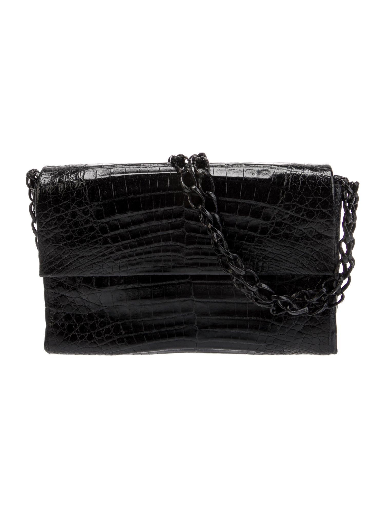 Nancy Gonzalez Crocodile Shoulder Bag