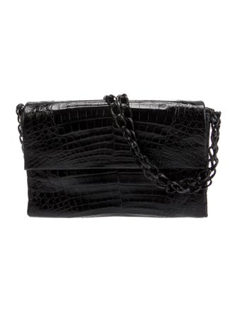 Nancy Gonzalez Crocodile Shoulder Bag