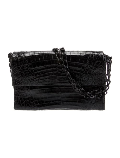 Nancy Gonzalez Crocodile Shoulder Bag