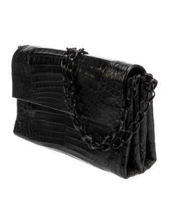 Nancy Gonzalez Crocodile Shoulder Bag