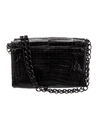 Nancy Gonzalez Crocodile Shoulder Bag