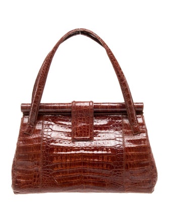 Nancy Gonzalez Crocodile Shoulder Bag