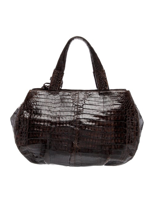Nancy Gonzalez Crocodile Shoulder Bag