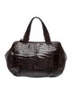 Nancy Gonzalez Crocodile Shoulder Bag