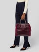 Nancy Gonzalez Crocodile Top Handle Bag