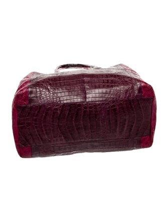 Nancy Gonzalez Crocodile Top Handle Bag
