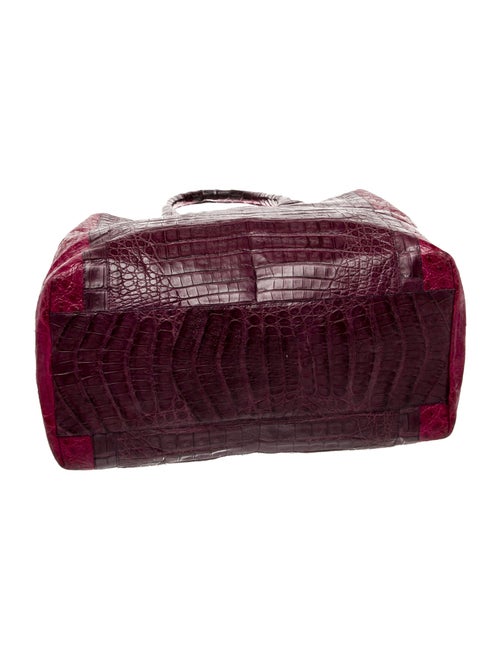 Nancy Gonzalez Crocodile Top Handle Bag