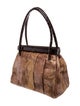 Nancy Gonzalez Snakeskin Shoulder Bag