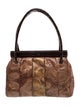 Nancy Gonzalez Snakeskin Shoulder Bag