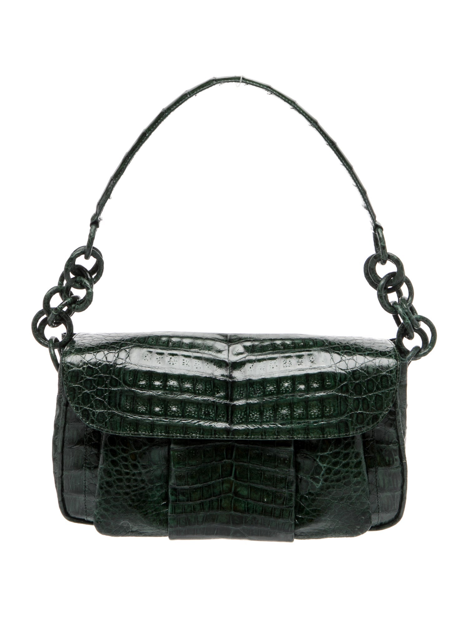 Nancy Gonzalez Crocodile Shoulder Bag