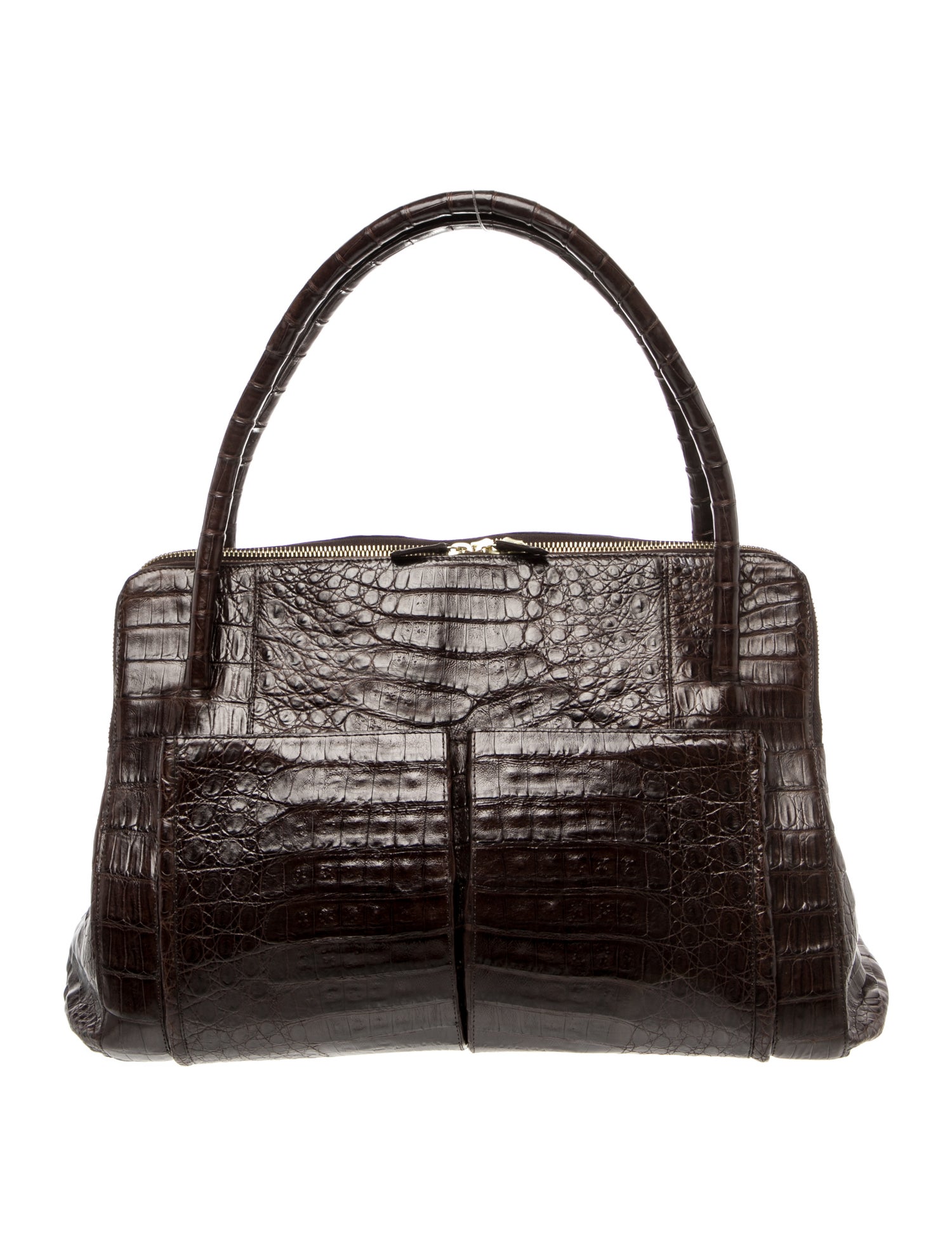 Nancy Gonzalez Crocodile Shoulder Bag