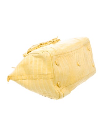 Nancy Gonzalez Crocodile Top Handle Bag