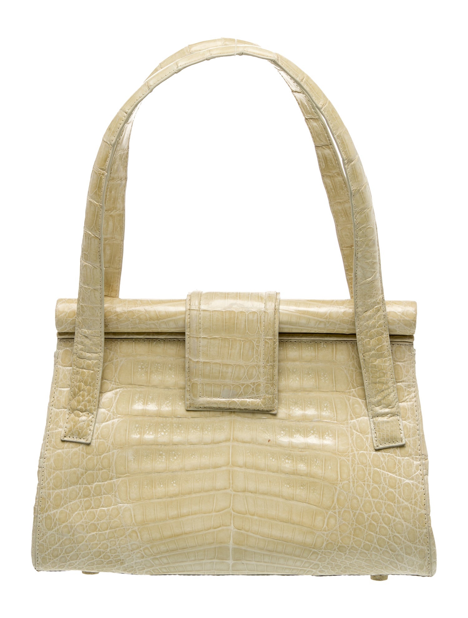 Nancy Gonzalez Crocodile Top Handle Bag