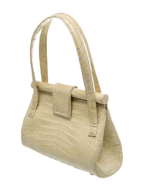 Nancy Gonzalez Crocodile Top Handle Bag