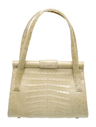 Nancy Gonzalez Crocodile Top Handle Bag