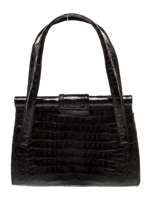 Nancy Gonzalez Crocodile Top Handle Bag
