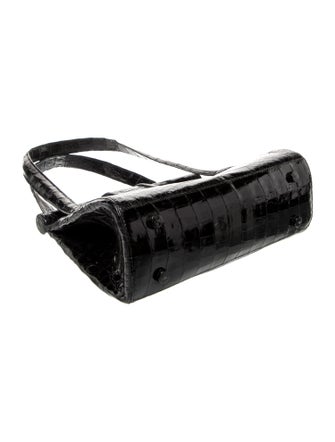 Nancy Gonzalez Crocodile Top Handle Bag