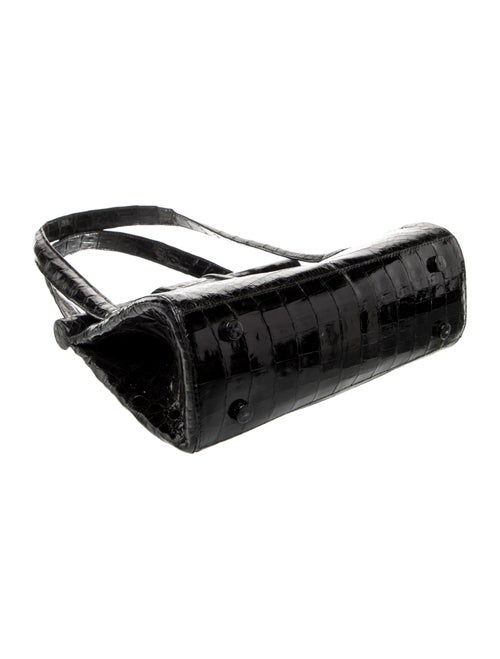 Nancy Gonzalez Crocodile Top Handle Bag