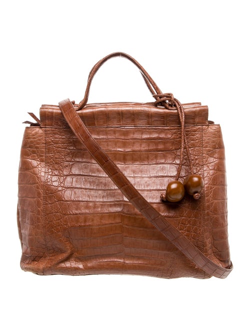 Nancy Gonzalez Crocodile Crossbody Bag