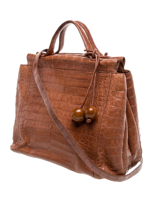 Nancy Gonzalez Crocodile Crossbody Bag