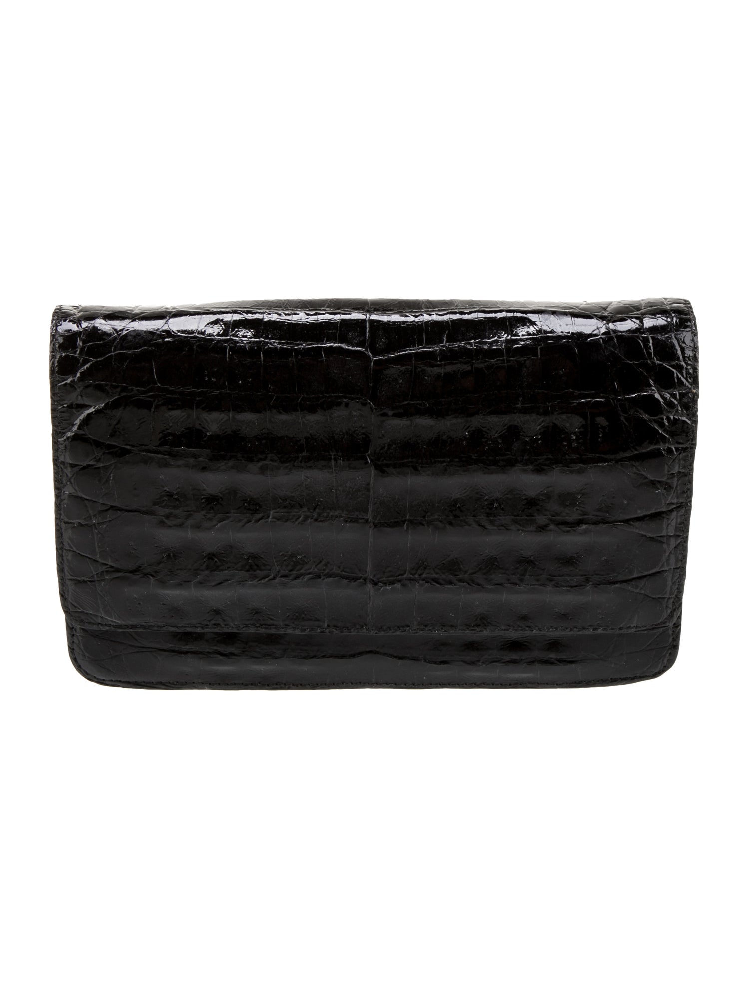 Nancy Gonzalez Crocodile Clutch w/ Tags