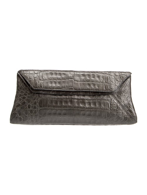 Nancy Gonzalez Crocodile Clutch