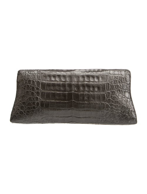 Nancy Gonzalez Crocodile Clutch