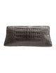 Nancy Gonzalez Crocodile Clutch