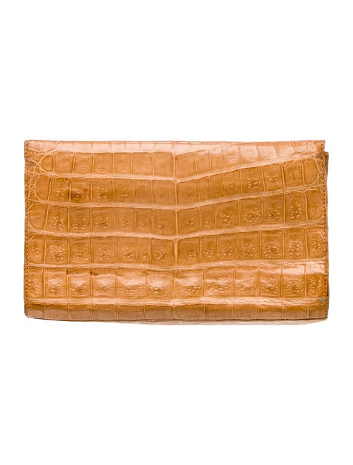 Nancy Gonzalez Crocodile Clutch