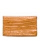 Nancy Gonzalez Crocodile Clutch