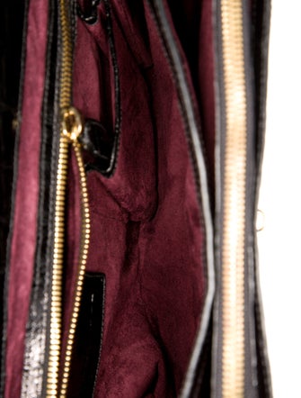 Nancy Gonzalez Crocodile Top Handle Bag