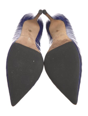 Nancy Gonzalez Crocodile Animal Print Pumps