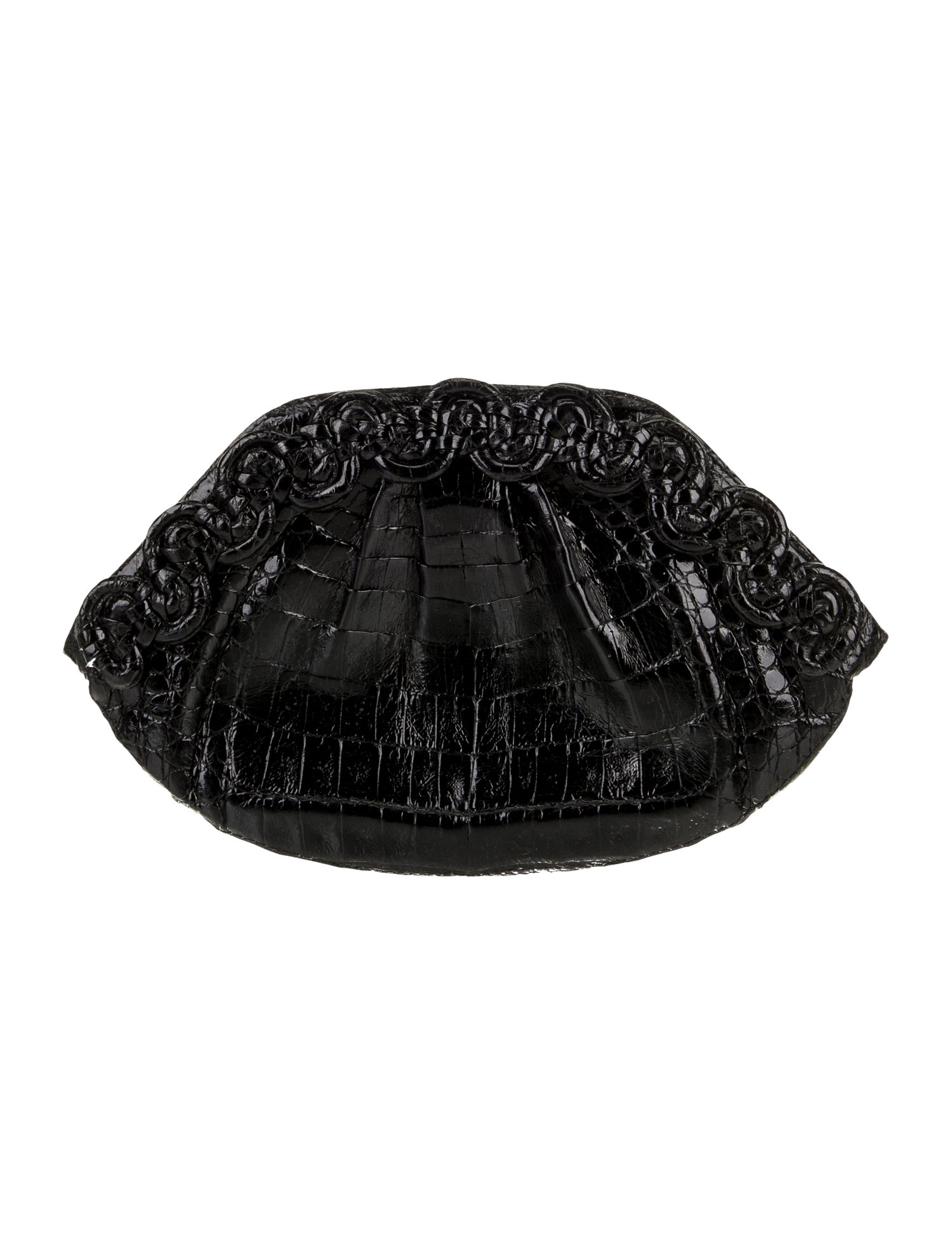 Nancy Gonzalez Crocodile Evening Bag