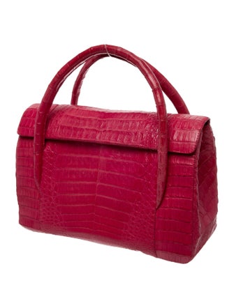 Nancy Gonzalez Crocodile Top Handle Bag