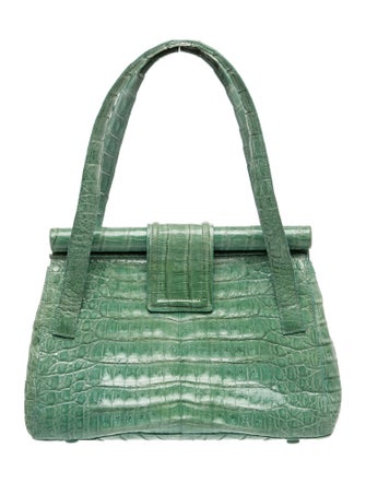 Nancy Gonzalez Crocodile Shoulder Bag