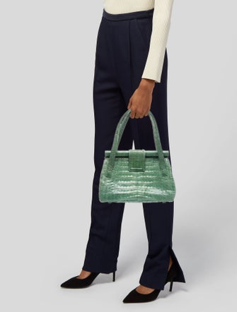Nancy Gonzalez Crocodile Shoulder Bag
