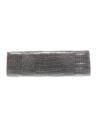 Nancy Gonzalez Patent Leather Clutch