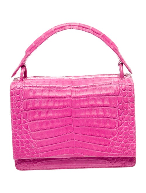 Nancy Gonzalez Crocodile Top Handle Bag