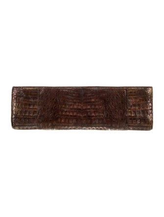 Nancy Gonzalez Crocodile Clutch