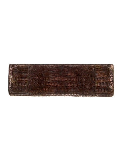 Nancy Gonzalez Crocodile Clutch