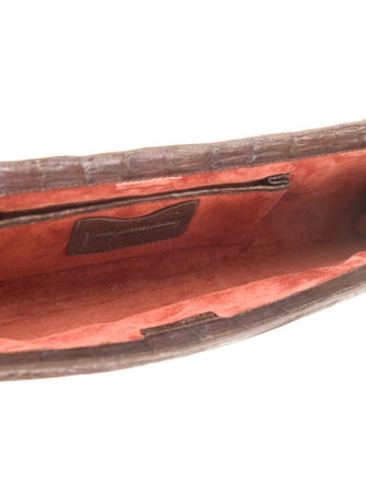 Nancy Gonzalez Crocodile Clutch