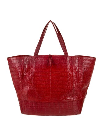 Nancy Gonzalez Crocodile Top Handle Bag