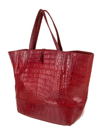 Nancy Gonzalez Crocodile Top Handle Bag