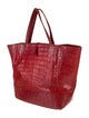 Nancy Gonzalez Crocodile Top Handle Bag