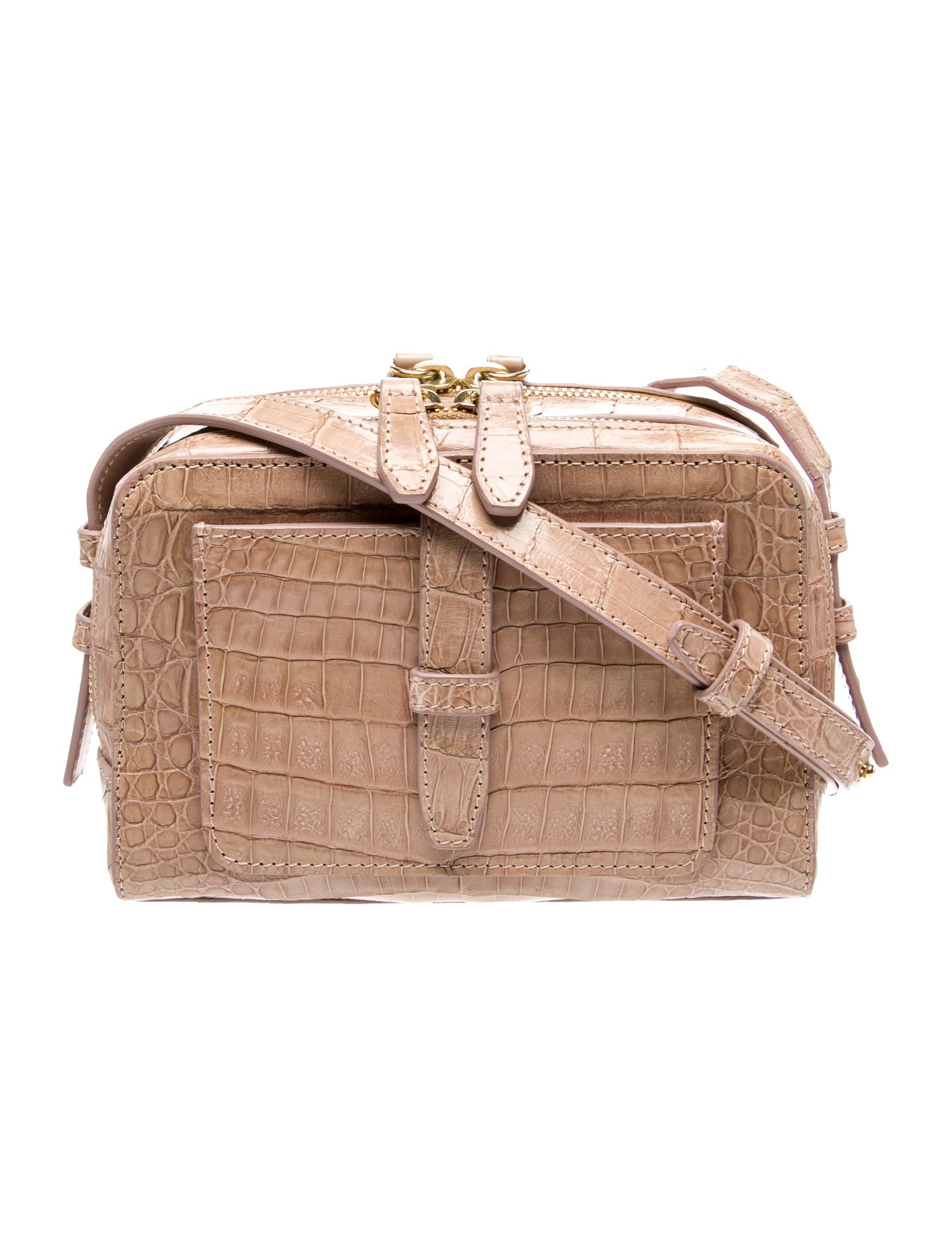 Nancy Gonzalez Crocodile Crossbody Bag