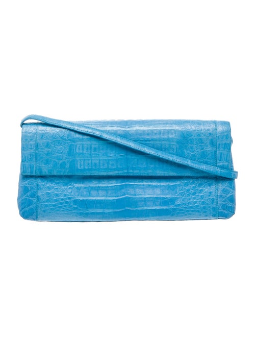 Nancy Gonzalez Crocodile Top Handle Bag