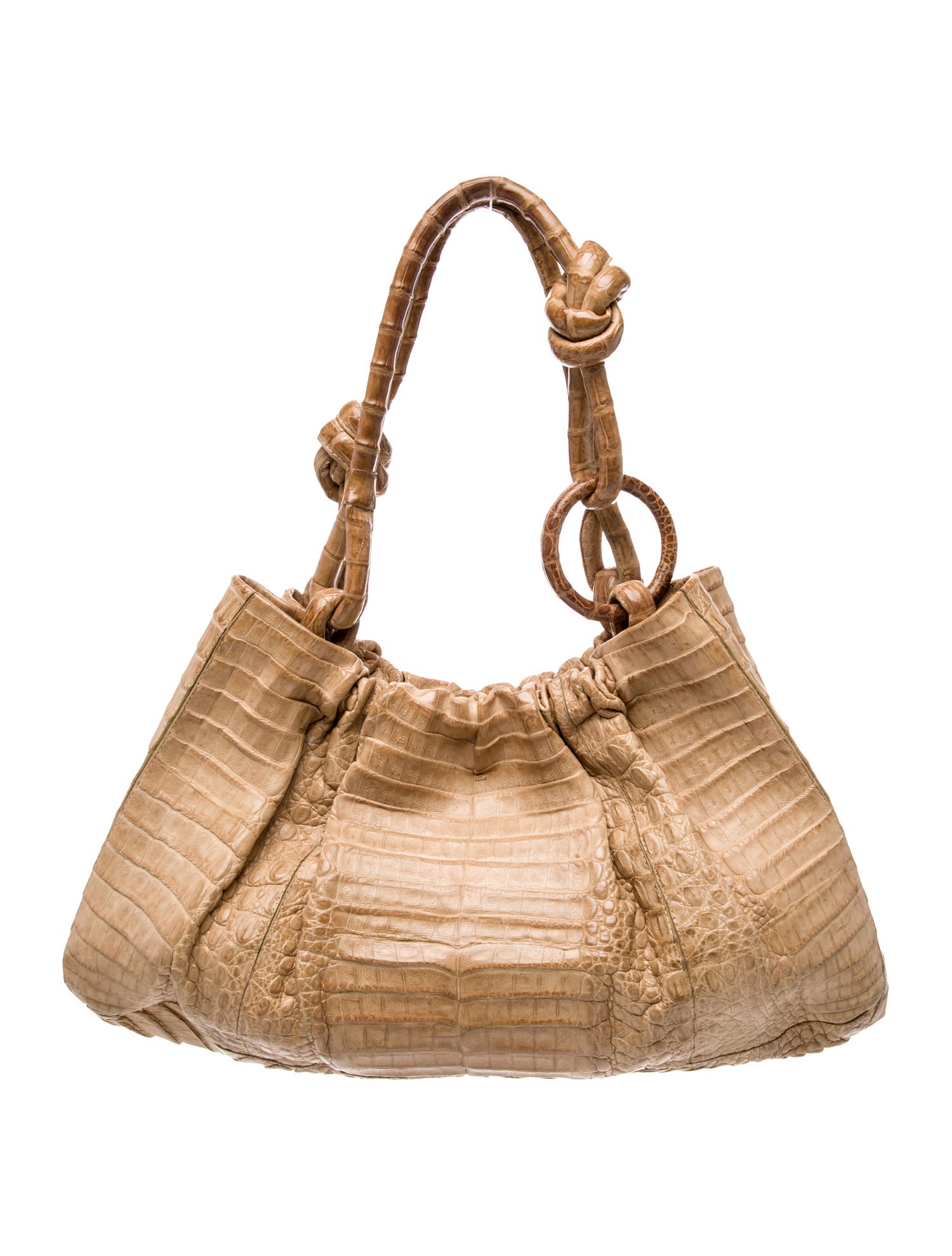 Nancy Gonzalez Crocodile Shoulder Bag