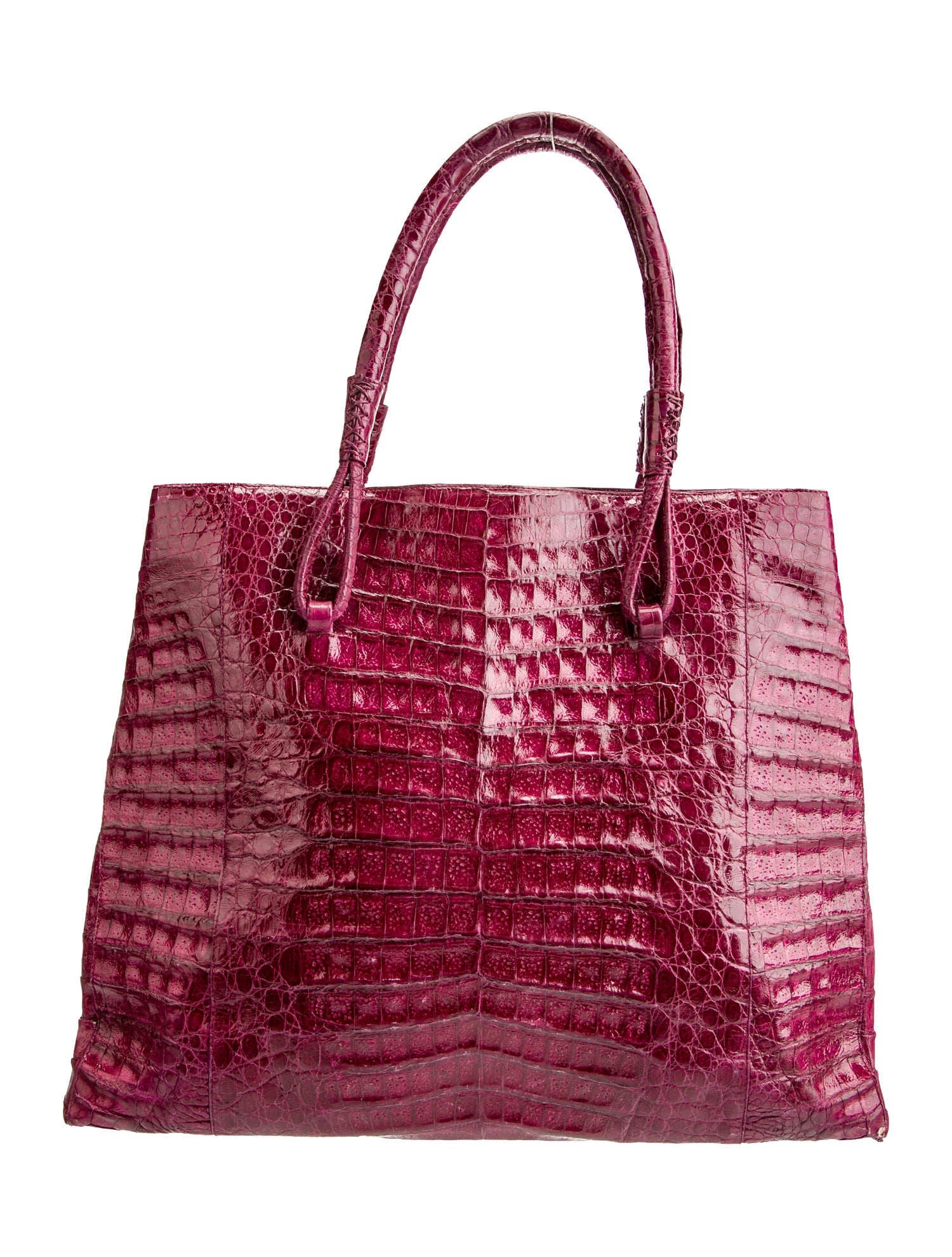 Nancy Gonzalez Crocodile Top Handle Bag