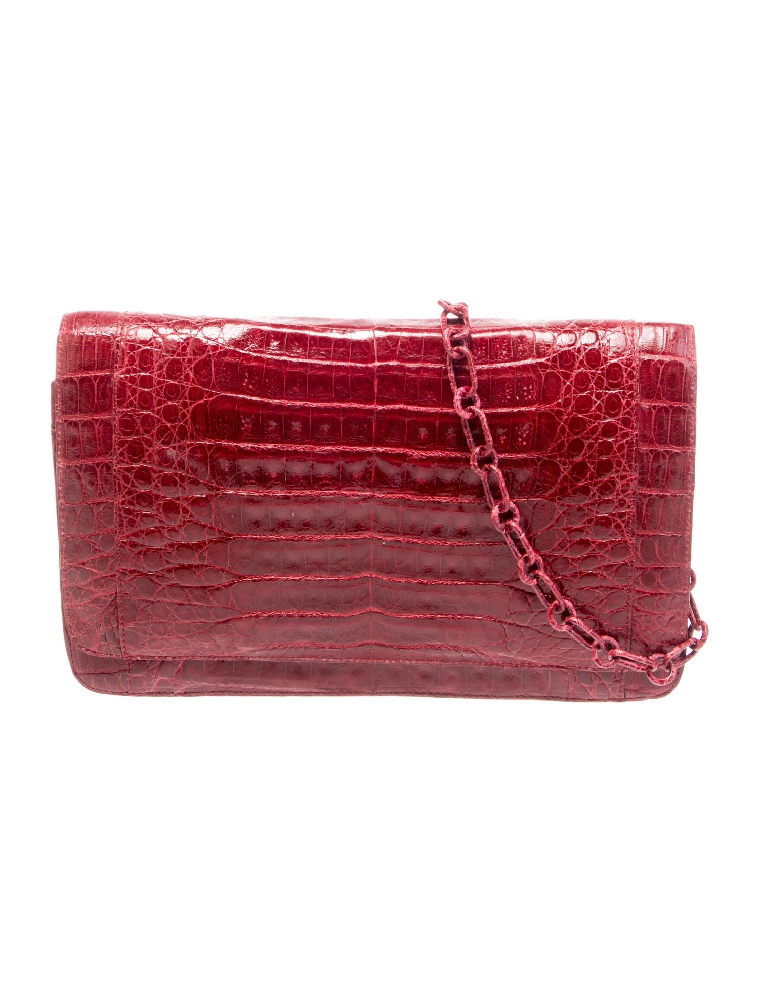 Nancy Gonzalez Alligator Shoulder Bag